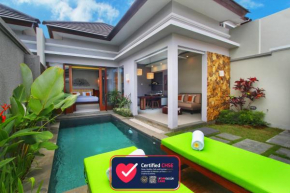 Отель Maharaja Villas Seminyak CHSE Certified  North Kuta